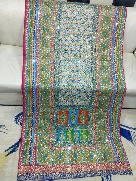 Fabric #Indian Kathan Silk ..Only Shawls